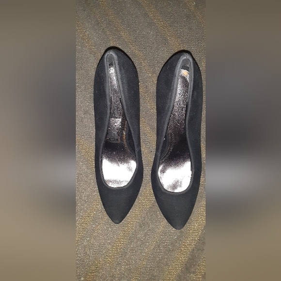 Anne Michelle size 10 6inch faded suede platform heels not worn but look it - Picture 11 of 12